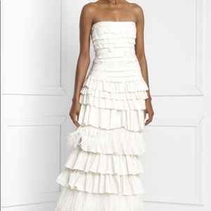 BCBG Max Azria - Long Pleated Gown